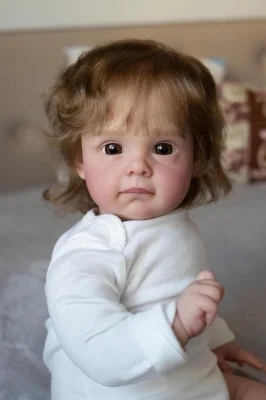 60 センチメートルリアルなリボーン赤ちゃん人形布ボディコレクタブル男の子新生児おもちゃベビー人形幼児の誕生日クリスマスギフト